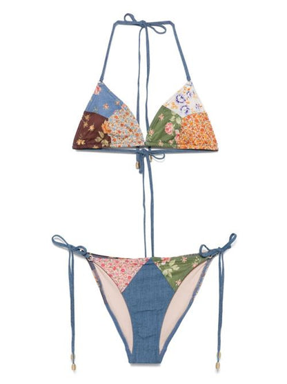 LUCKY PRINTED BIKINI SET