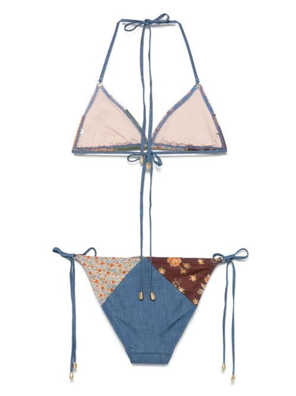 LUCKY PRINTED BIKINI SET