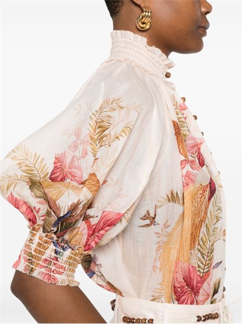 ASCENSION PRINTED BLOUSE