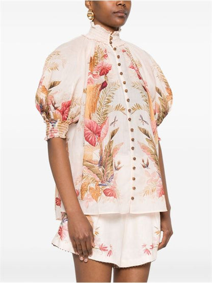 ASCENSION PRINTED BLOUSE