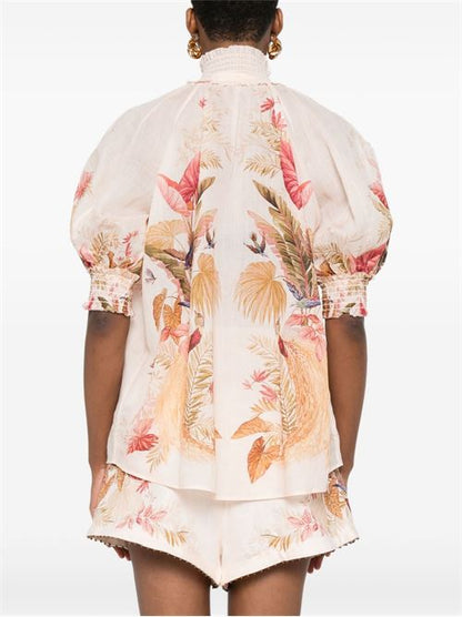 ASCENSION PRINTED BLOUSE