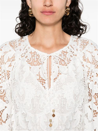 COCO LACE MIDI DRESS