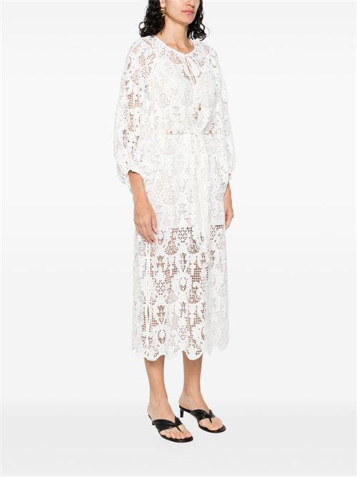 COCO LACE MIDI DRESS