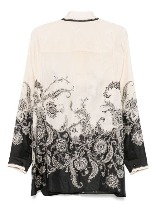 RHIANNON PRINTED SILK SHIRT