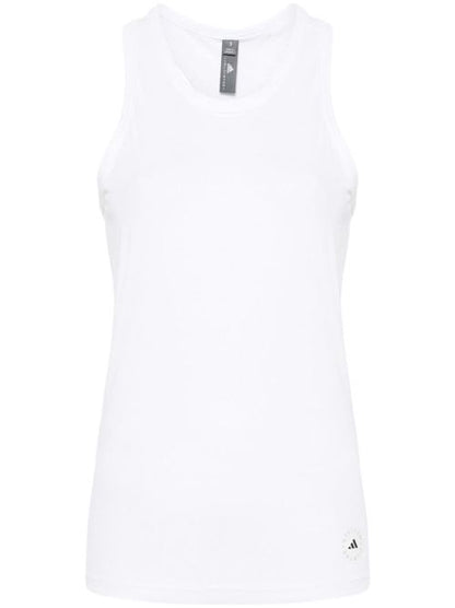 LOGO RIBBED TANK TOP
