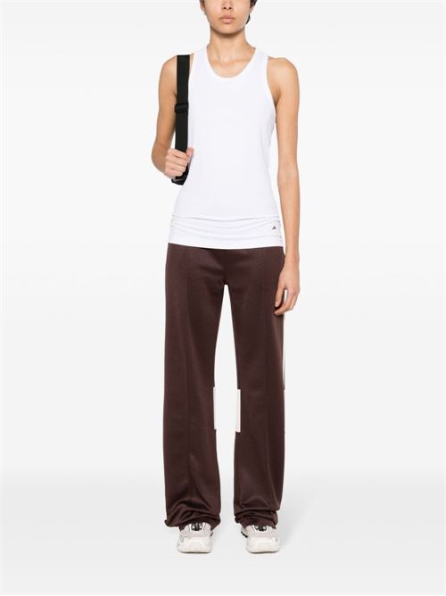 LOGO RIBBED TANK TOP