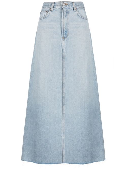 DENIM MAXI SKIRT
