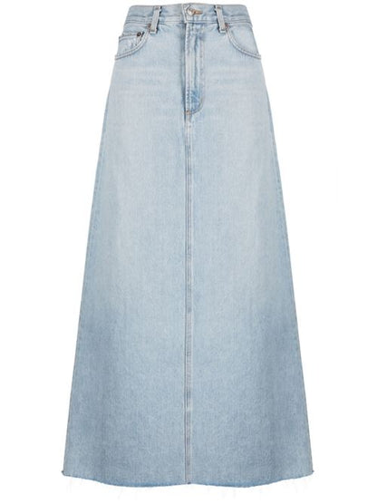 DENIM MAXI SKIRT