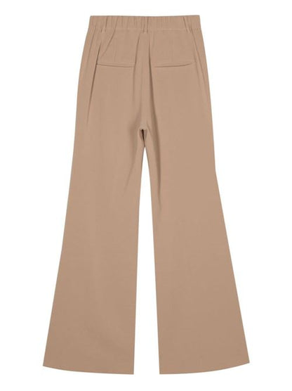 CADY FLARED TROUSERS