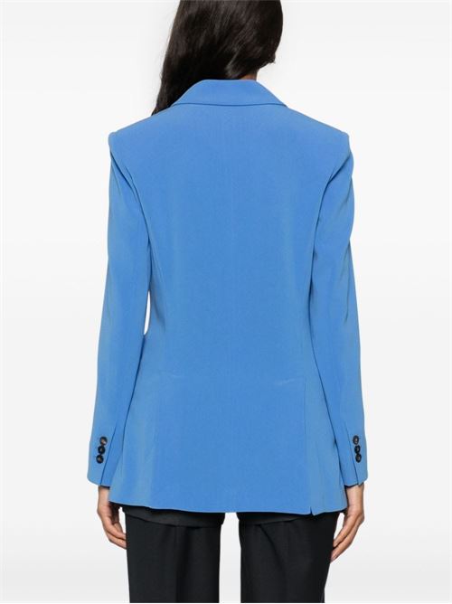 DOUBLE-BREASTED CADY JACKET