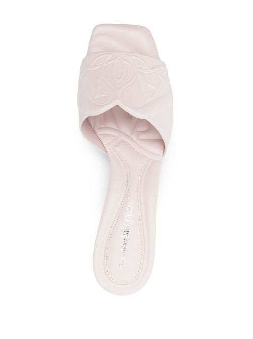 SEAL LEATHER MULES