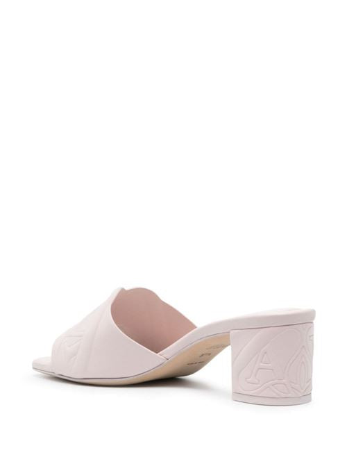 SEAL LEATHER MULES