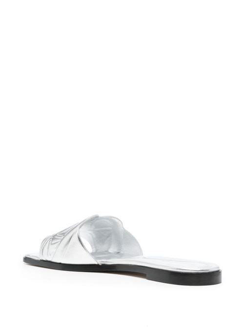 SEAL LEATHER SANDALS