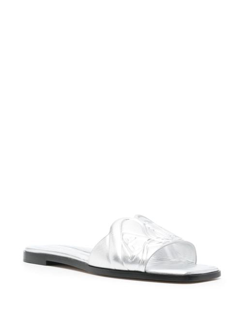 SEAL LEATHER SANDALS