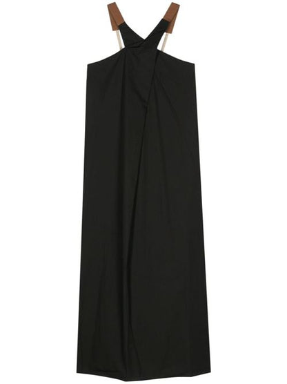 POPLIN LONG DRESS