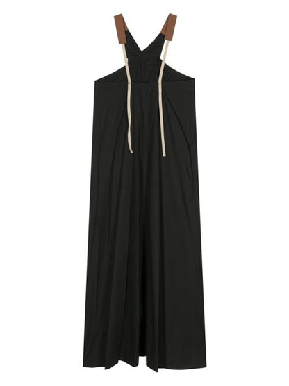 POPLIN LONG DRESS