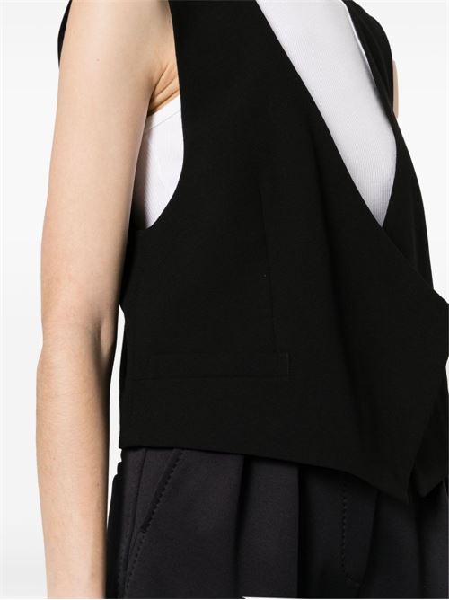 WOOL SLEEVELESS JACKET