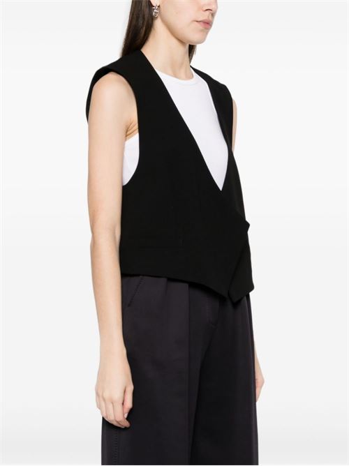 WOOL SLEEVELESS JACKET