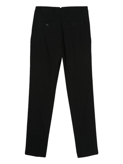 WOOL CIGARETTE TROUSERS