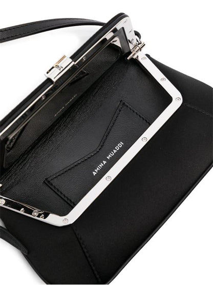 AMI MINI SATIN SHOULDER BAG