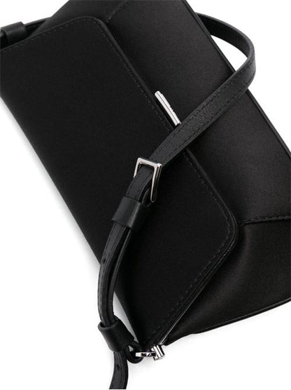 AMI MINI SATIN SHOULDER BAG