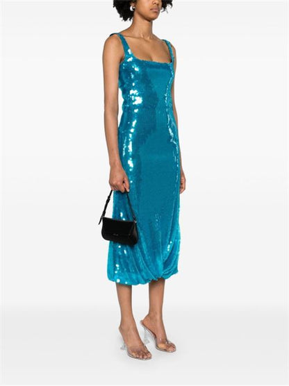 AMI MINI SATIN SHOULDER BAG