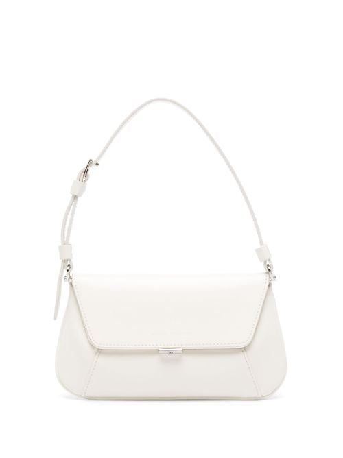 AMI MINI LEATHER SHOULDER BAG