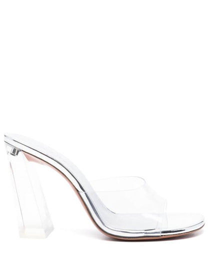 BRIGITTE PVC HEEL MULES