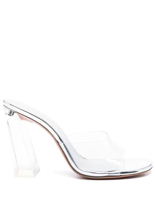 BRIGITTE PVC HEEL MULES