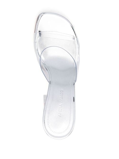 BRIGITTE PVC HEEL MULES