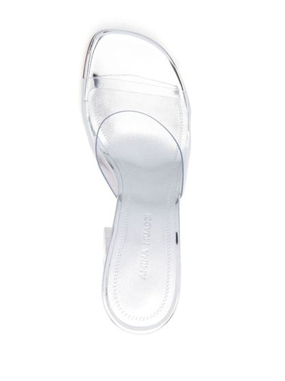 BRIGITTE PVC HEEL MULES