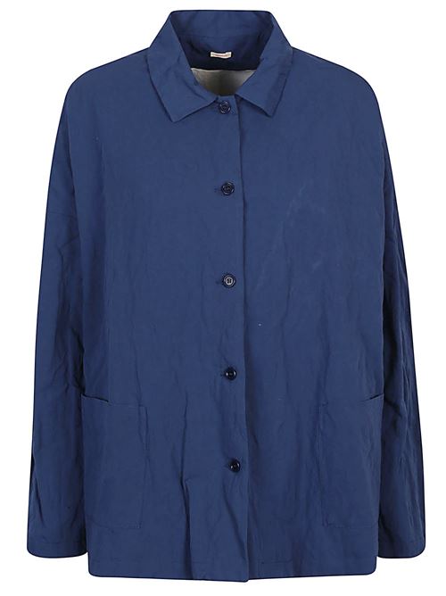 DENIM COTTON CABAN JACKET