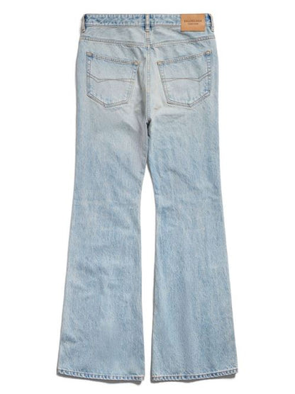 FLARED DENIM JEANS