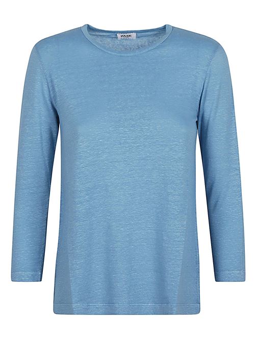 LINEN JERSEY LONG SLEEVE T-SHIRT