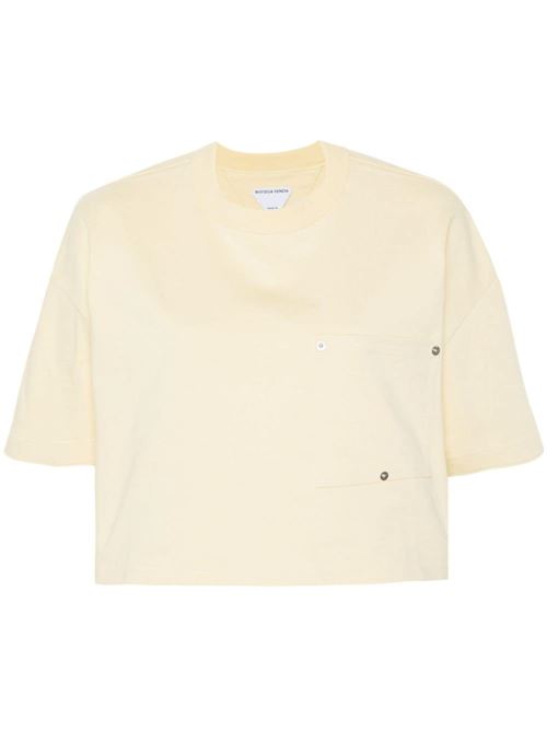 COTTON CROPPED T-SHIRT