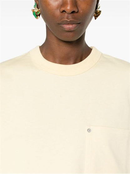 COTTON CROPPED T-SHIRT