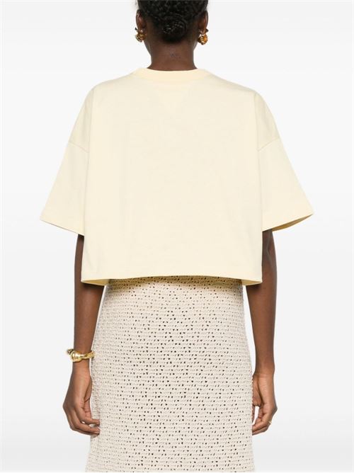 COTTON CROPPED T-SHIRT