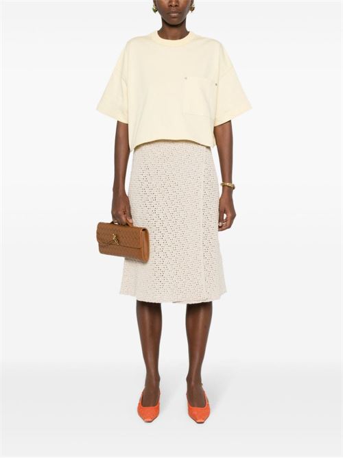 COTTON CROPPED T-SHIRT