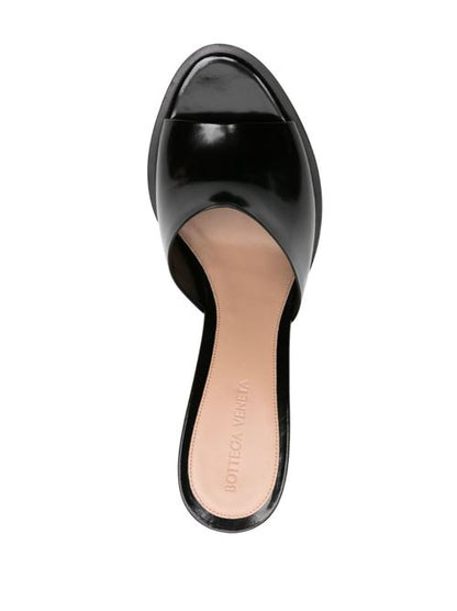 CHA-CHA PATENT LEATHER MULES