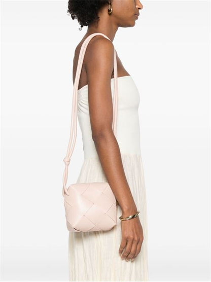 CASSETTE MINI LEATHER CROSSBODY BAG