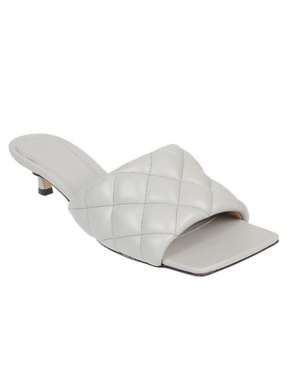 PADDED LEATHER MULES