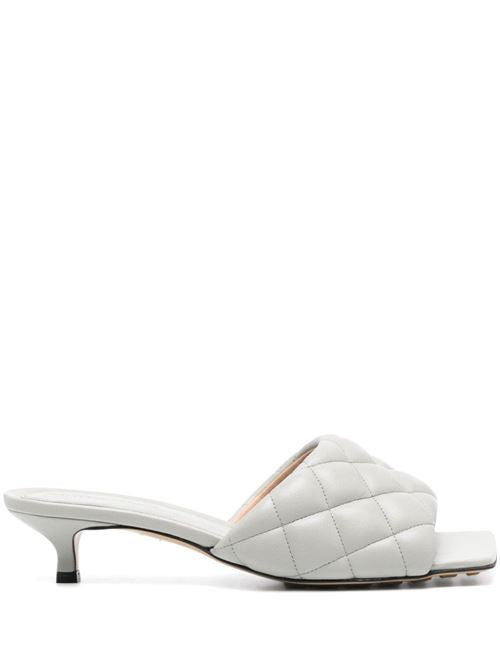 PADDED LEATHER MULES