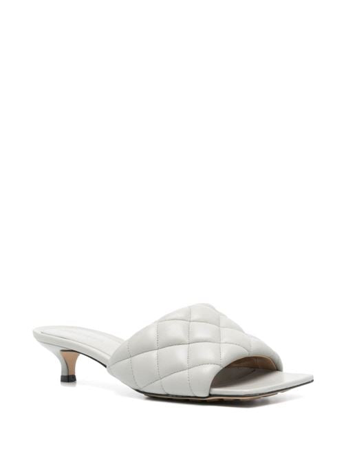 PADDED LEATHER MULES