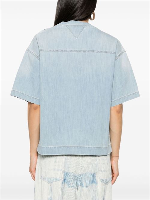 DENIM COTTON BLOUSE