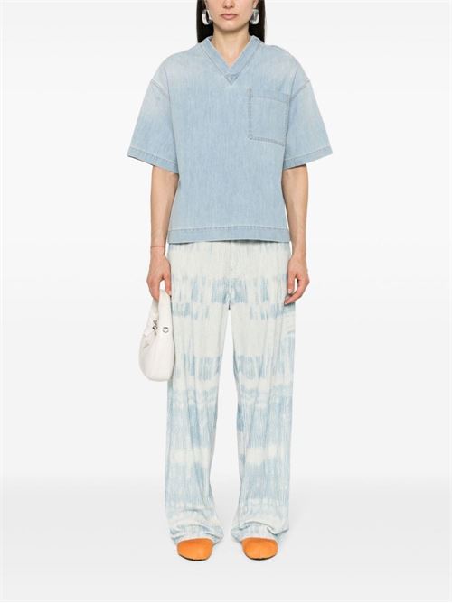 DENIM COTTON BLOUSE