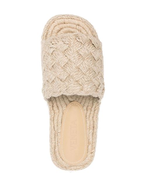 JACK RAFIA FLAT SANDALS