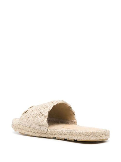 JACK RAFIA FLAT SANDALS