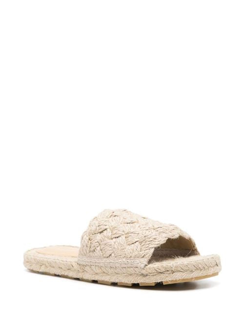 JACK RAFIA FLAT SANDALS