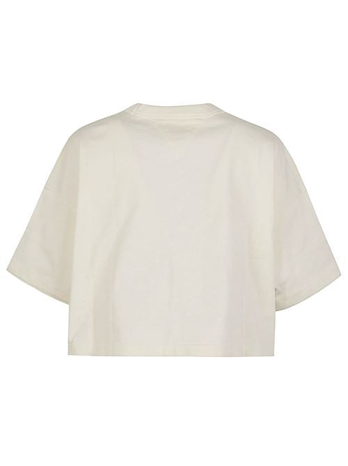 CROPPED COTTON T-SHIRT