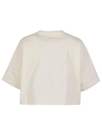 CROPPED COTTON T-SHIRT